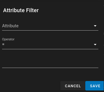 Attribute Filter