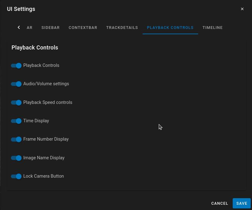 Playback Controls